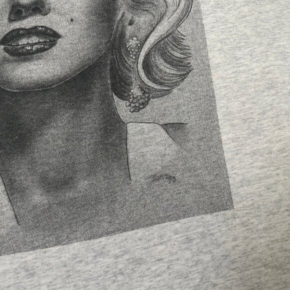 Vintage Marilyn Monroe Portrait Graphic Tee L - Picture 3 of 4